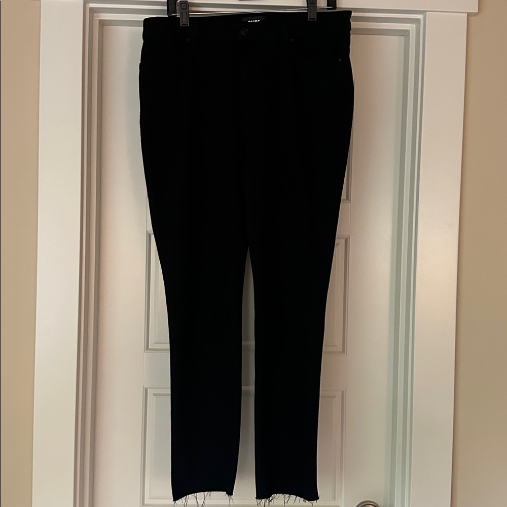 PAIGE Cindy Black Straight Leg Jeans